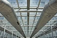 قنوات مجاري تهوية المباني