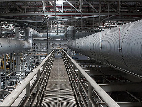 مجاري الهواء لنظام التكييف المركزي  (HVAC)