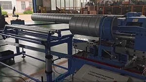 ماكينة تصنيع مجاري هواء حلزونية، DDGJ-1.2-1500-ZY