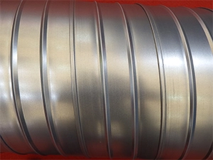 ماكينة تصنيع مجاري هواء حلزونية (مدمجة، قطر 1800 مم، سمك 1.2 مم)