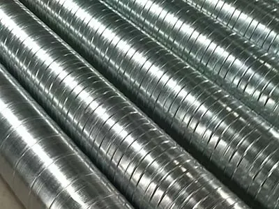 ماكينة تصنيع مجاري هواء حلزونية (مدمجة، قطر 1800 مم، سمك 1.2 مم)