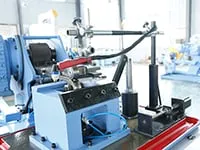 ماكينة تصنيع مجاري هواء حلزونية (مدمة، قطر 2000 مم، سمك 2 مم)