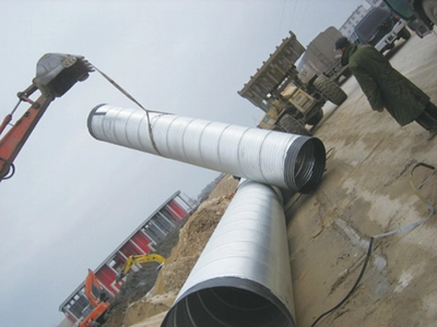 ماكينة تصنيع  أنابيب معدنية مموجة