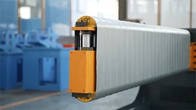 ماكينة تصنيع مجاري هواء بيضاوية