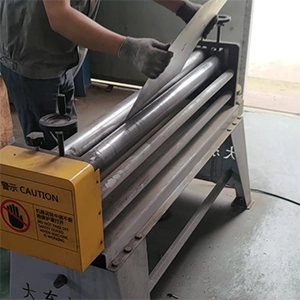 ماكينة تصنيع مجاري هواء دائرية كهربائية EWM-1.2x1250