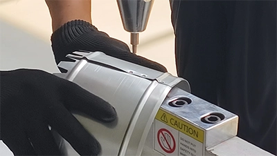 ماكينة تجميع الالواح المعدنية بالكبس MJ-1.2