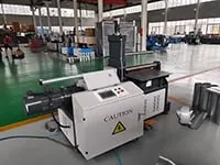 ماكينة CNC لتصنيع مجاري هواء دائرية ذات أسطوانتين DRW-700