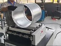 ماكينة تصنيع دمبر مجاري الهواء الدائري FF-450