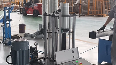 ماكينة تشكيل أكواع مجاري الهواء المموجة BE-250