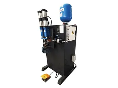 ماكينة لحام تناكبي لشفة الزاوية الدائرية DH-100